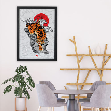 Crouching Tiger Art-Poster