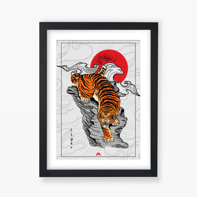 Crouching Tiger Art-Poster