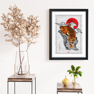 Crouching Tiger Art-Poster