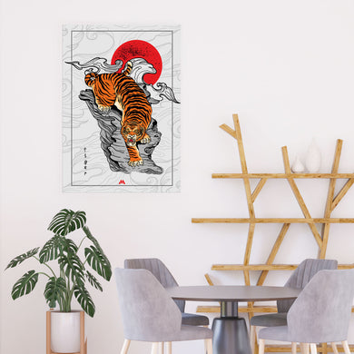Crouching Tiger Art-Poster