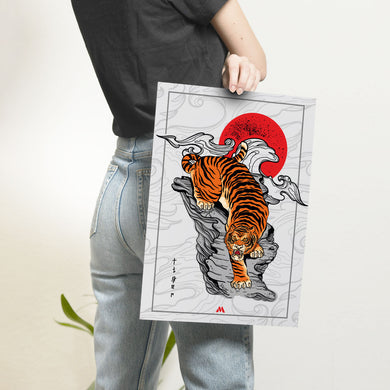 Crouching Tiger Art-Poster