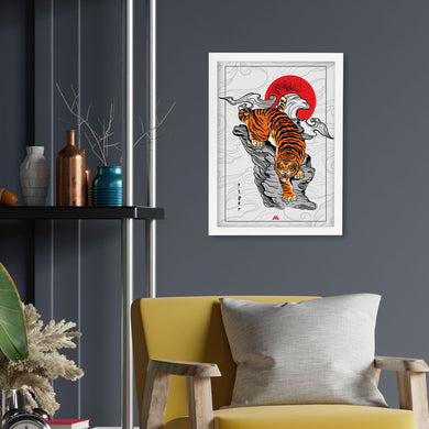 Crouching Tiger Art-Poster