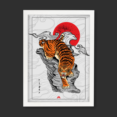 Crouching Tiger Art-Poster