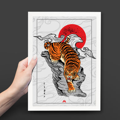 Crouching Tiger Art-Poster