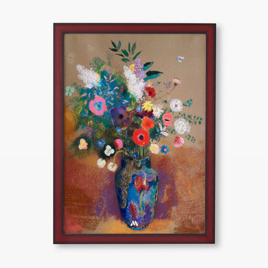 Bouquet of Flowers [Odilon Redon] Art-Poster
