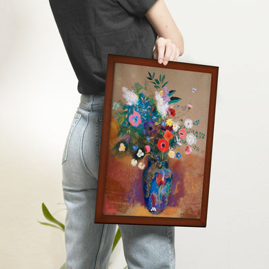 Bouquet of Flowers [Odilon Redon] Art-Poster