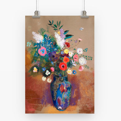 Bouquet of Flowers [Odilon Redon] Art-Poster