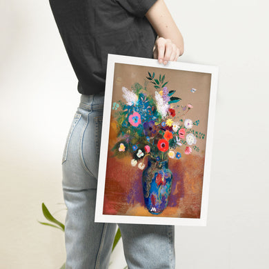 Bouquet of Flowers [Odilon Redon] Art-Poster