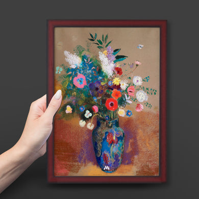 Bouquet of Flowers [Odilon Redon] Art-Poster
