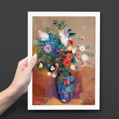 Bouquet of Flowers [Odilon Redon] Art-Poster