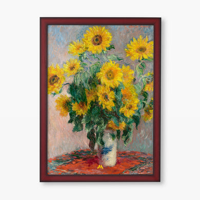 Bouquet of Sunflowers [Claude Monet] Art-Poster