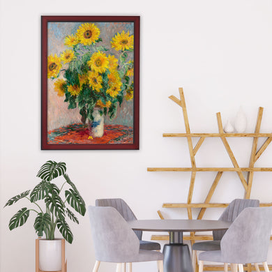 Bouquet of Sunflowers [Claude Monet] Art-Poster
