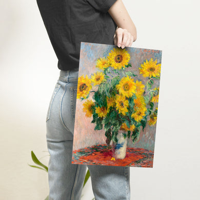 Bouquet of Sunflowers [Claude Monet] Art-Poster