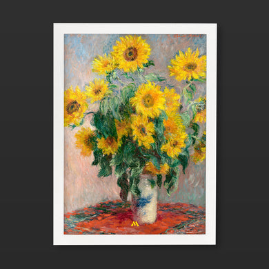 Bouquet of Sunflowers [Claude Monet] Art-Poster