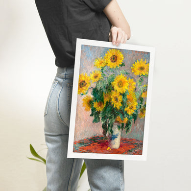 Bouquet of Sunflowers [Claude Monet] Art-Poster
