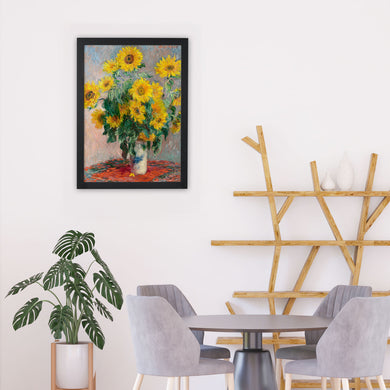 Bouquet of Sunflowers [Claude Monet] Art-Poster