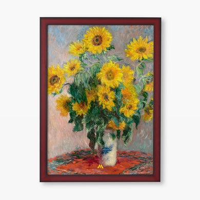 Bouquet of Sunflowers [Claude Monet] Art-Poster