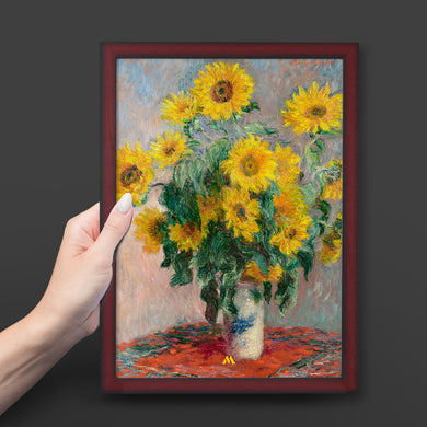 Bouquet of Sunflowers [Claude Monet] Art-Poster