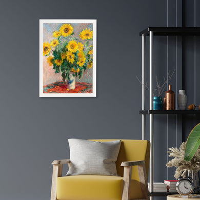 Bouquet of Sunflowers [Claude Monet] Art-Poster