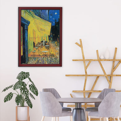 Cafe Terrace at Night [Van Gogh] Art-Poster