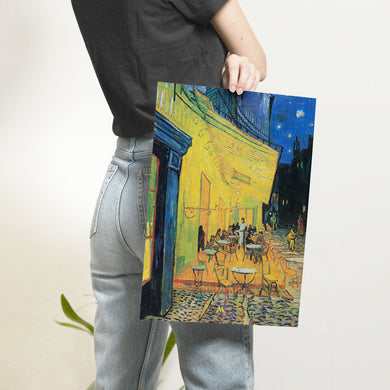 Cafe Terrace at Night [Van Gogh] Art-Poster