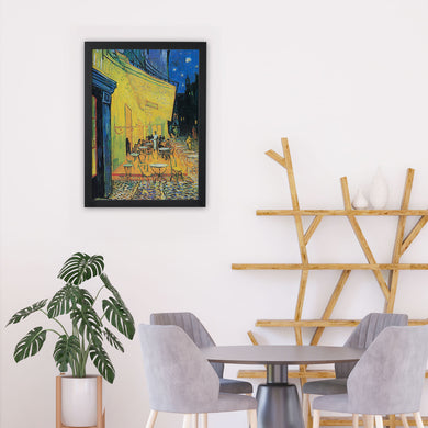 Cafe Terrace at Night [Van Gogh] Art-Poster