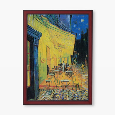 Cafe Terrace at Night [Van Gogh] Art-Poster