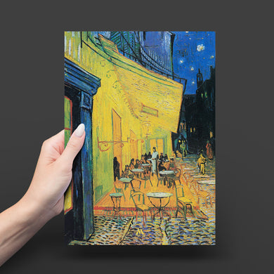 Cafe Terrace at Night [Van Gogh] Art-Poster
