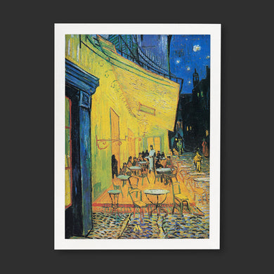 Cafe Terrace at Night [Van Gogh] Art-Poster