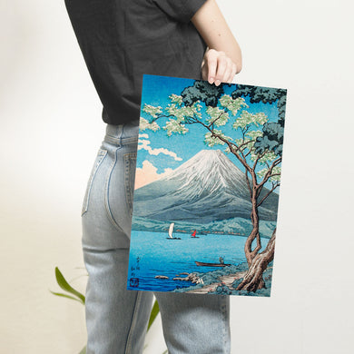 Mount Fuji from Lake Yamanaka [Hiroaki Takahashi] Art-Poster