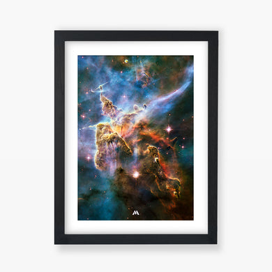 Nebulas in the Night Sky Art-Poster