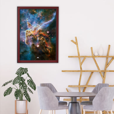 Nebulas in the Night Sky Art-Poster