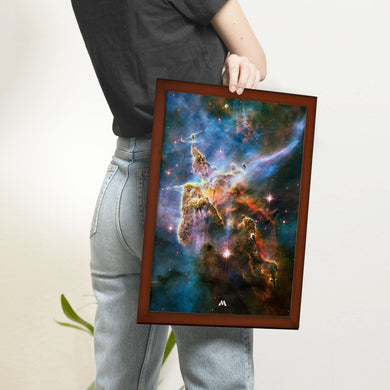 Nebulas in the Night Sky Art-Poster