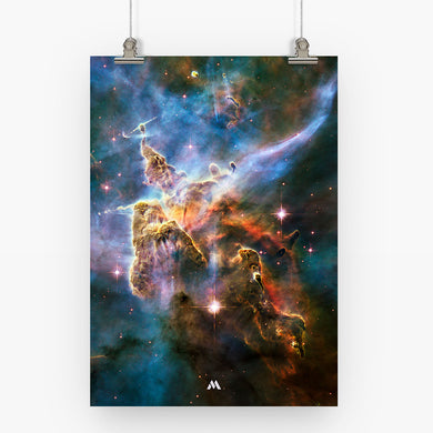 Nebulas in the Night Sky Art-Poster