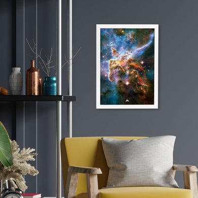 Nebulas in the Night Sky Art-Poster
