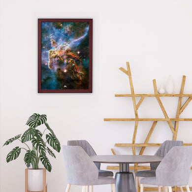 Nebulas in the Night Sky Art-Poster