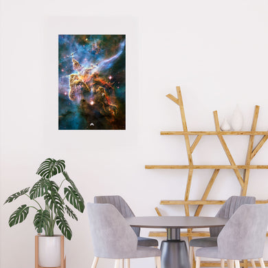 Nebulas in the Night Sky Art-Poster
