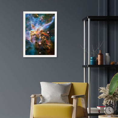 Nebulas in the Night Sky Art-Poster
