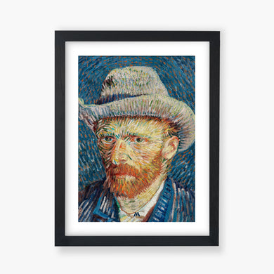 Self Portrait with Grey Felt Hat [Van Gogh] Art-Poster