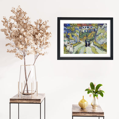 Stairway at Auvers [Van Gogh] Art-Poster