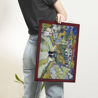 Stairway at Auvers [Van Gogh] Art-Poster