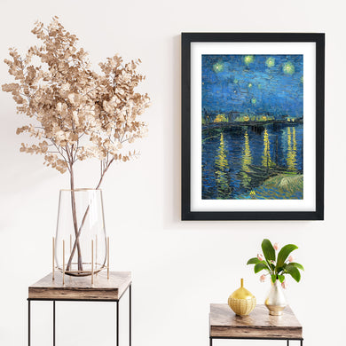 Starry Night Over the Rhone [Van Gogh] Art-Poster