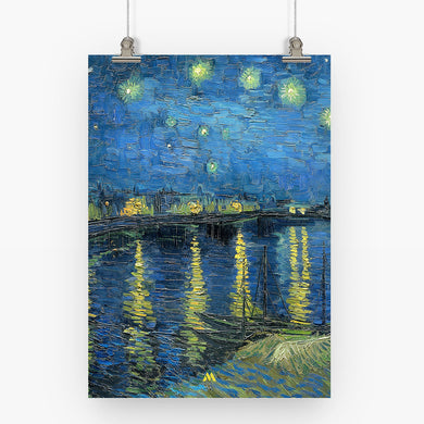 Starry Night Over the Rhone [Van Gogh] Art-Poster