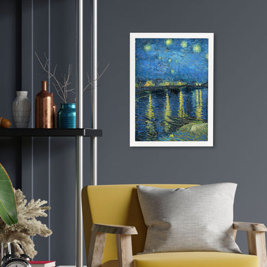 Starry Night Over the Rhone [Van Gogh] Art-Poster
