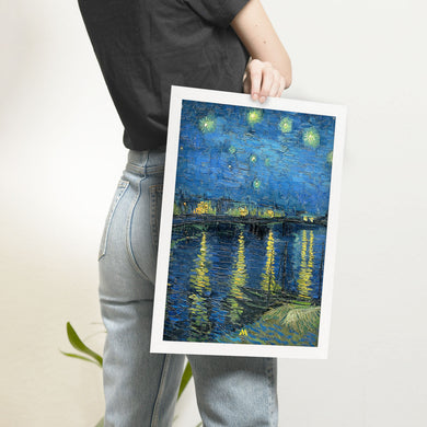 Starry Night Over the Rhone [Van Gogh] Art-Poster