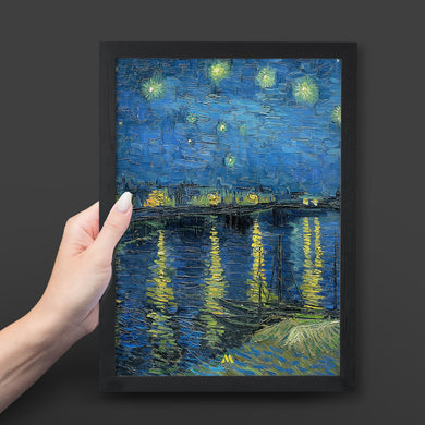 Starry Night Over the Rhone [Van Gogh] Art-Poster