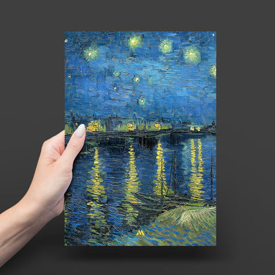 Starry Night Over the Rhone [Van Gogh] Art-Poster