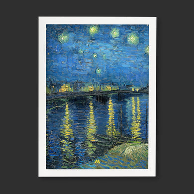 Starry Night Over the Rhone [Van Gogh] Art-Poster