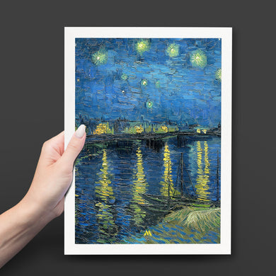 Starry Night Over the Rhone [Van Gogh] Art-Poster