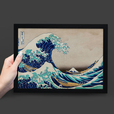 The Great Wave off Kanagawa [Katsushika Hokusai] Art-Poster